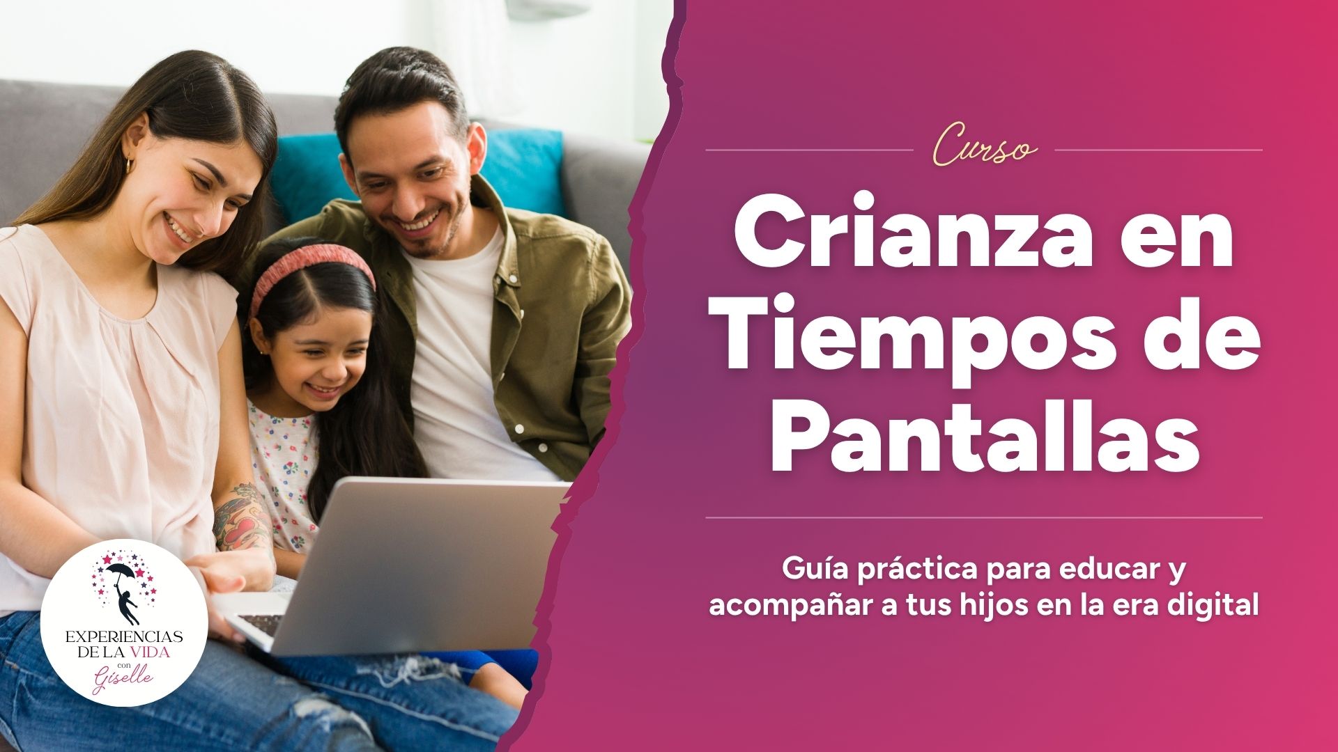 Crianza en Tiempos de Pantallas: Guía Práctica para Educar y Acompañar a tus Hijos en la Era Digital